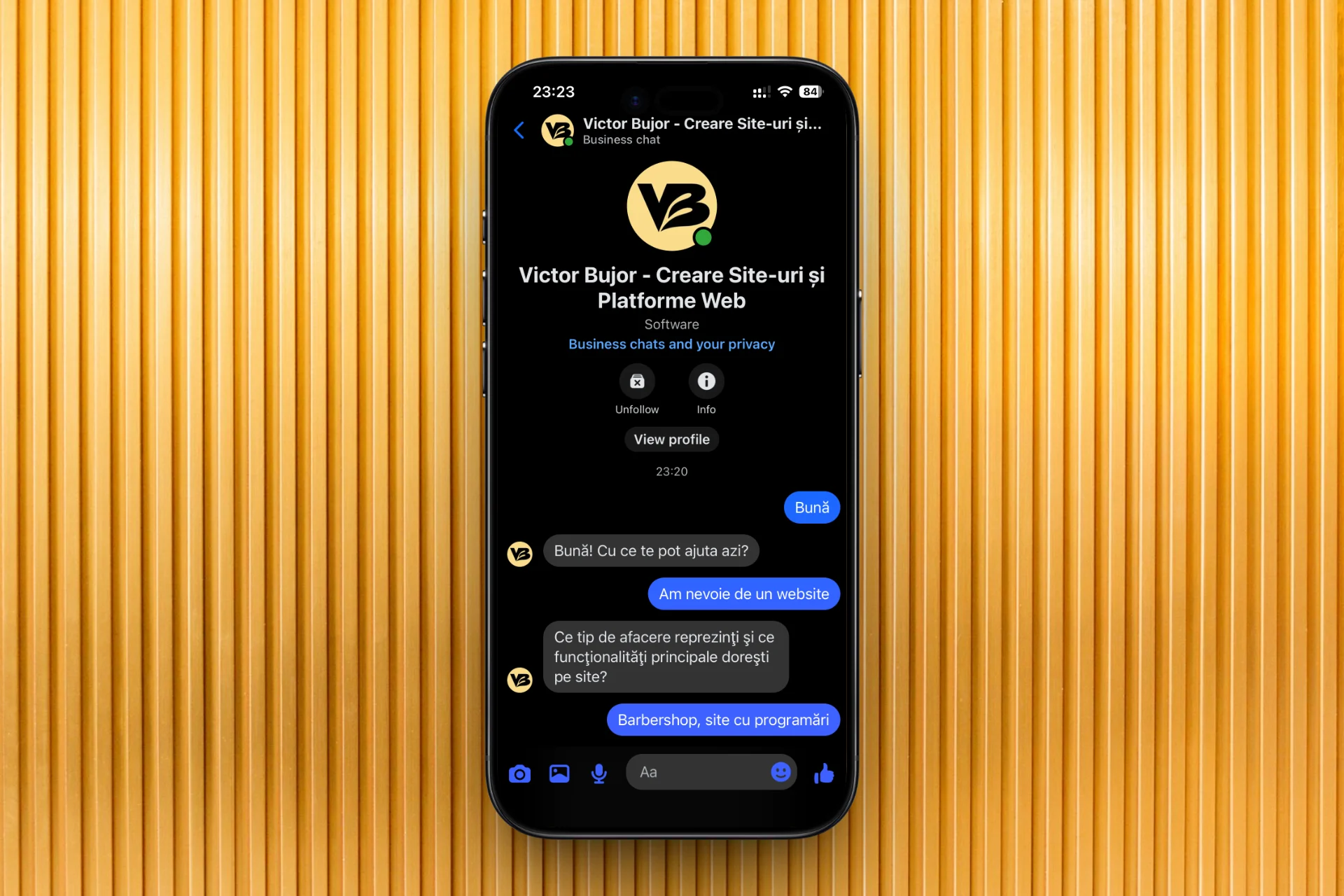 Chatbot Inteligent